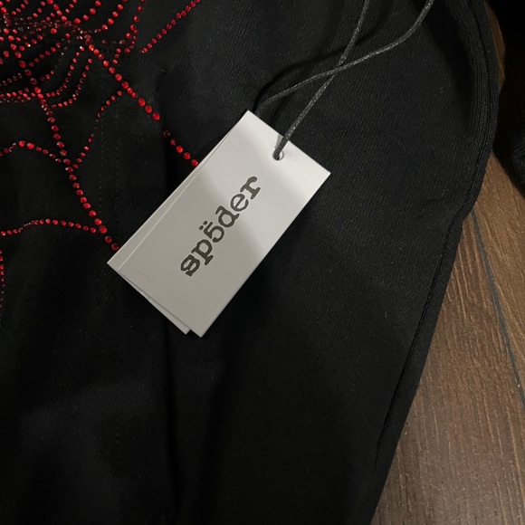 Sp5der OG Rhinestone Logo Hoodie - Picture 7 of 7